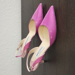Jimmy Choo Pink Pumps Kitten Heels
